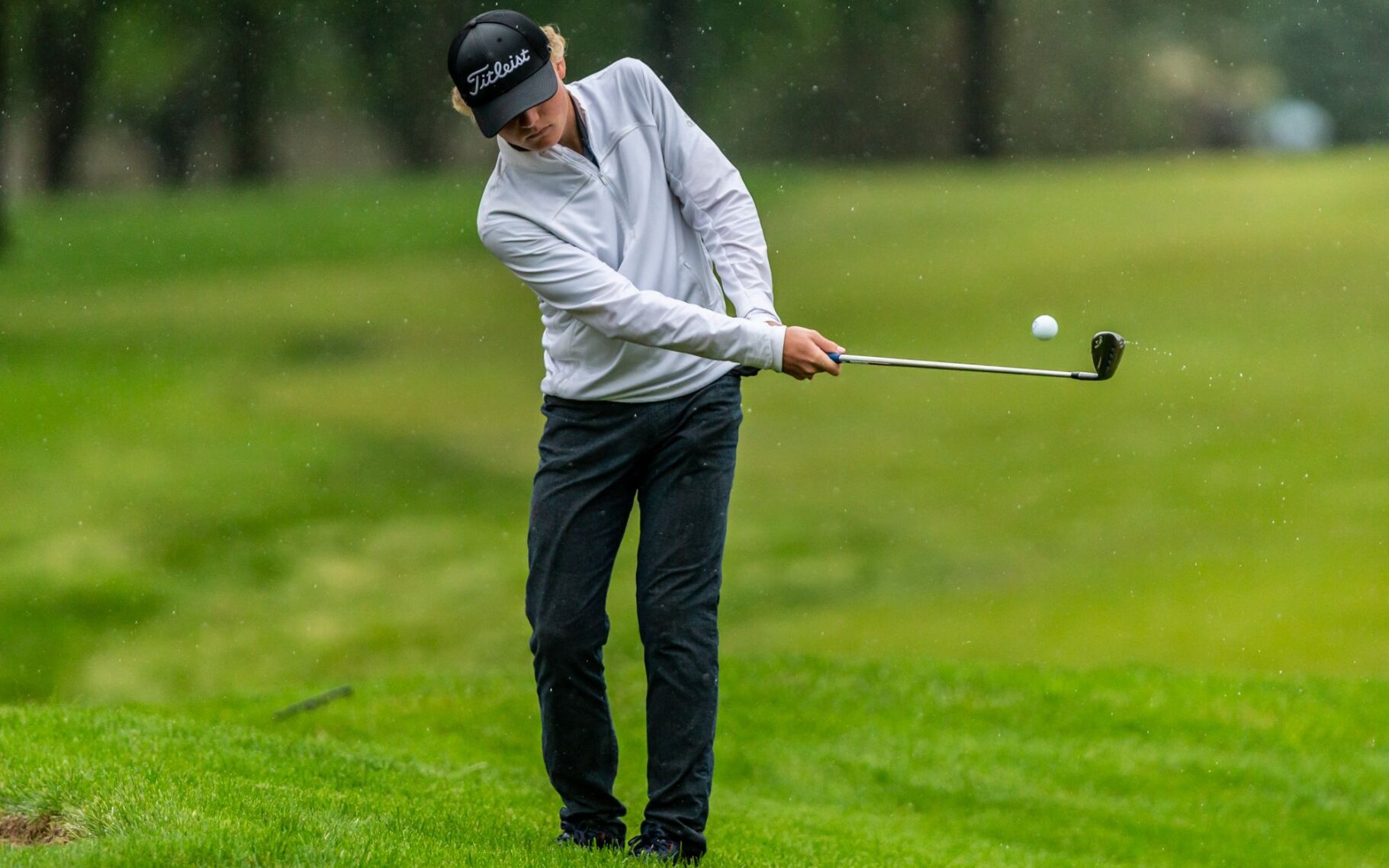 Class 5 boys golf state tournament, Round 1